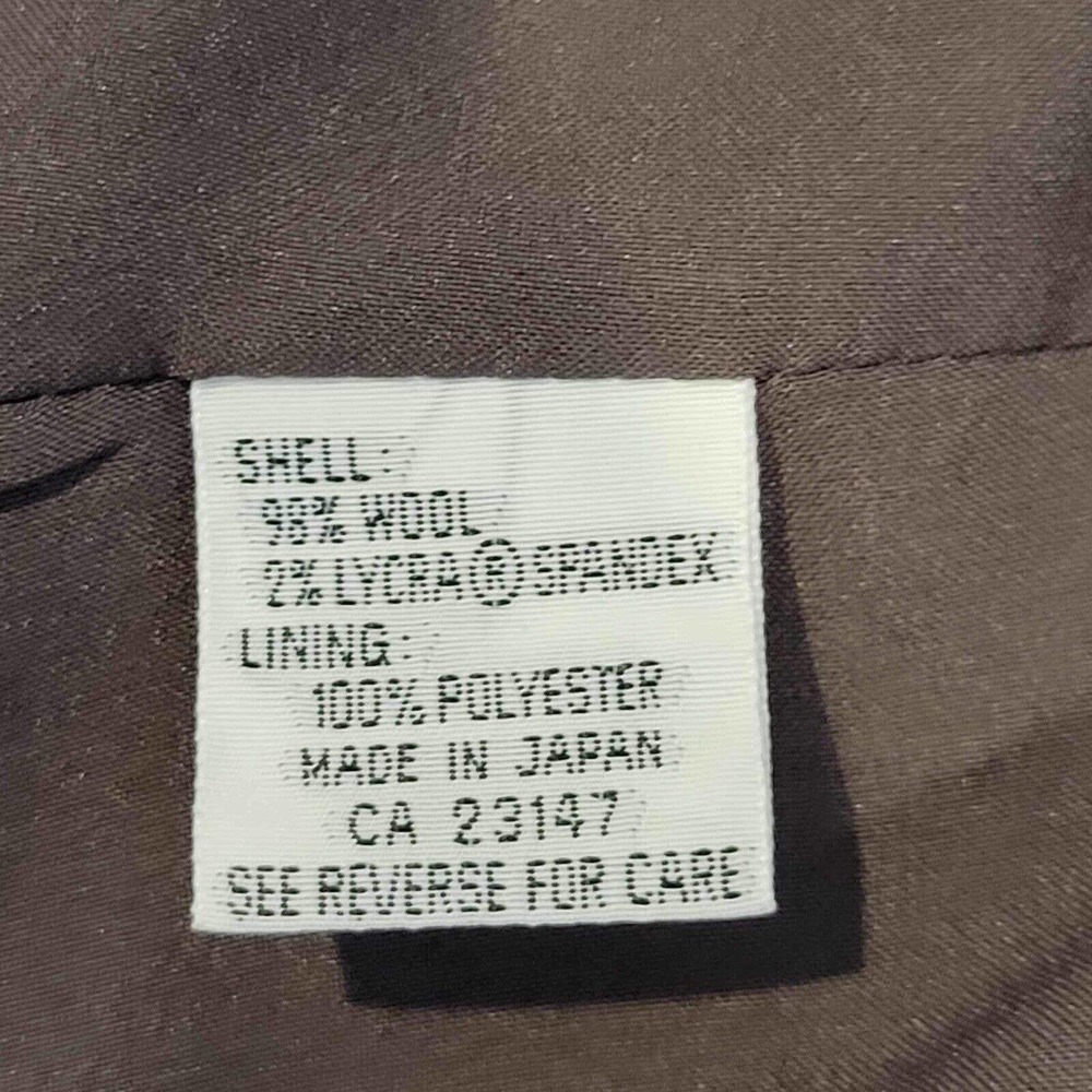 Talbots Womens Blazer Size 4 P Petite Wool Stretch Jacket Gray Button Front - Picture 7 of 9